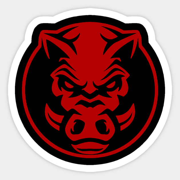 Warthog Sticker by Oolong